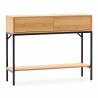 Consola Recibidor Roble Auran Top Mueble