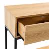 Consola Recibidor Roble Auran Top Mueble Detalle