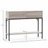 Consola Recibidor Roble Auran Top Mueble Dimensiones