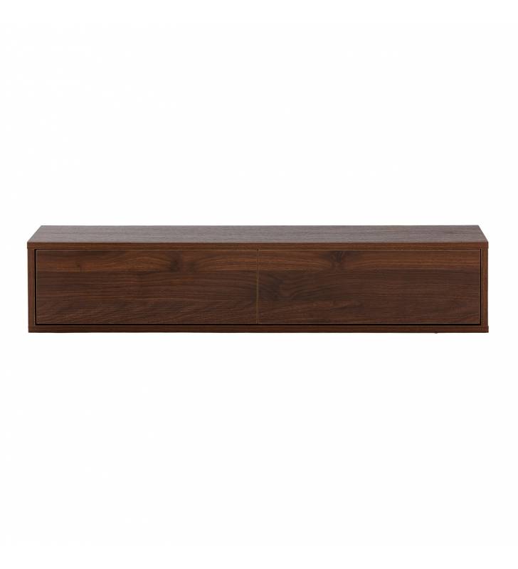 Consola Flotante Recibidor Nogal Auran Top Mueble 3