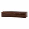 Consola Flotante Recibidor Nogal Auran Top Mueble 5