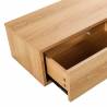 Consola Flotante Recibidor Roble Auran Top Mueble Detalle