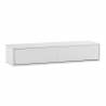 Consola Flotante Recibidor Blanco Auran Top Mueble