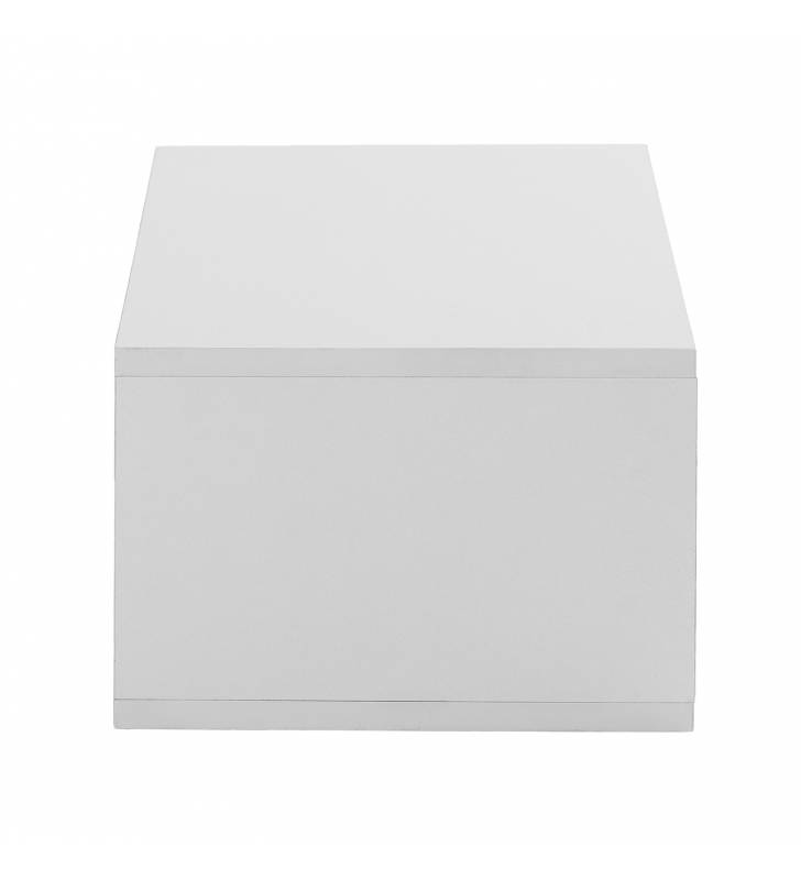 Consola Flotante Recibidor Blanco Auran Top Mueble 4
