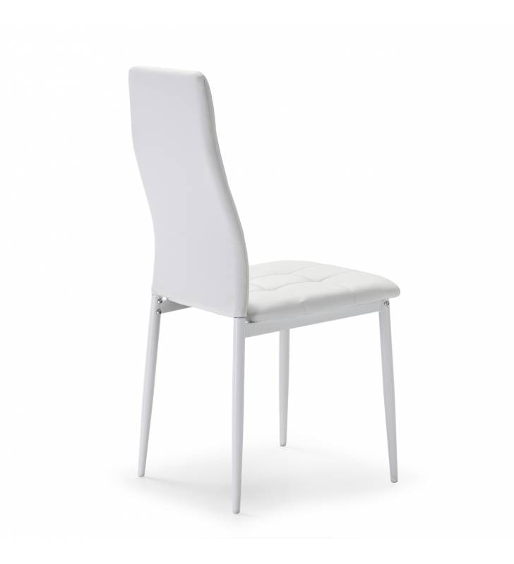Pack 4 Sillas Comedor Blanco Chelsea Top Mueble 4