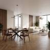 Pack 2 Sillas Comedor Nogal Venus Top Mueble Ambiente Completo