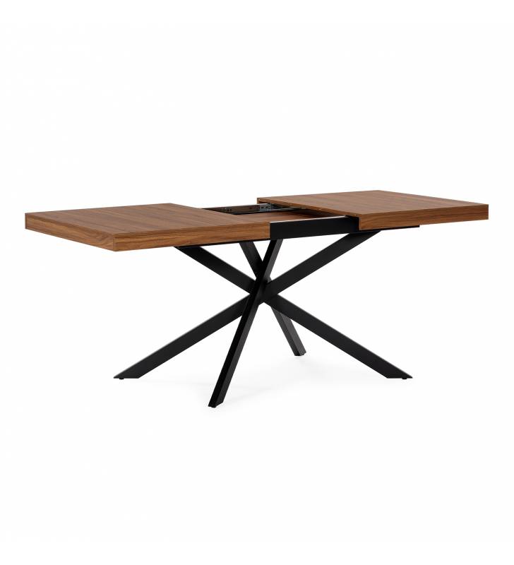 Mesa Comedor Extensible Nogal Portland Top Mueble 2