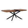 Mesa Comedor Extensible Nogal Portland Top Mueble 2