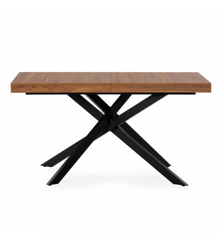 Mesa Comedor Extensible Nogal Portland Top Mueble 4