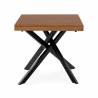 Mesa Comedor Extensible Nogal Portland Top Mueble 5