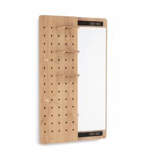 Mueble Recibidor con Espejo Roble Jennifer Top Mueble