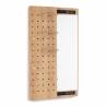 Mueble Recibidor con Espejo Roble Jennifer Top Mueble