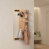 Mueble Recibidor con Espejo Roble Jennifer Top Mueble Ambiente