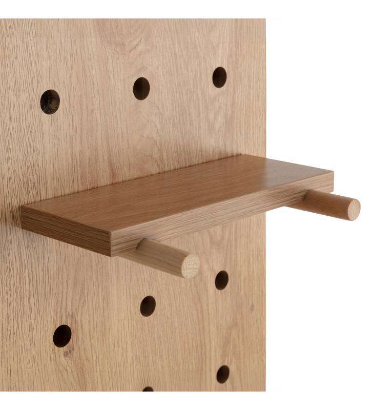 Mueble Recibidor con Espejo Roble Jennifer Top Mueble Detalle