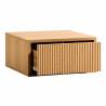 Mesita de Noche Flotante Roble Eleanor Top Mueble 2