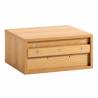 Mesita de Noche Flotante Roble Eleanor Top Mueble 5