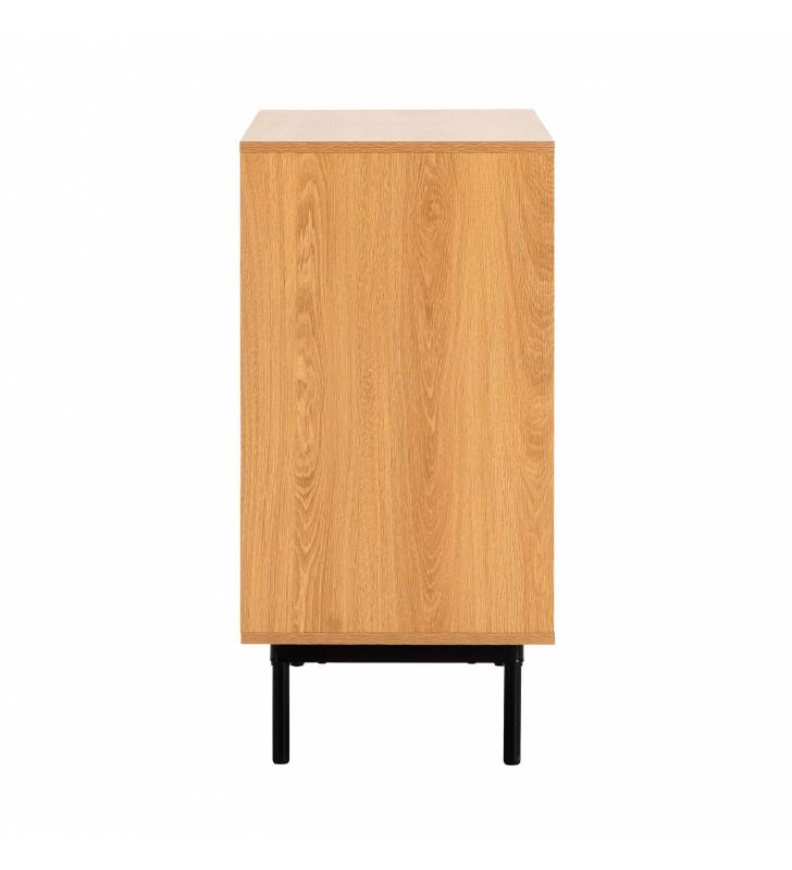 Cómoda 80 cm ancho Roble Eleanor Top Mueble 4