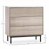 Cómoda 80 cm ancho Roble Eleanor Top Mueble Dimensiones