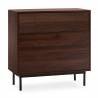 Cómoda 80 cm ancho Nogal Eleanor Top Mueble