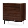 Cómoda 80 cm ancho Nogal Eleanor Top Mueble 5