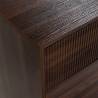 Cómoda 80 cm ancho Nogal Eleanor Top Mueble Detalle