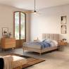Conjunto Mesitas y Cómoda Roble Eleanor Top Mueble Ambiente