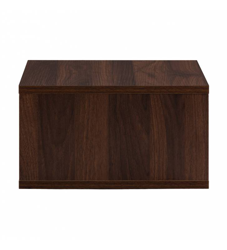 Mesita de Noche Flotante Nogal Eleanor Top Mueble 4