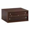Mesita de Noche Flotante Nogal Eleanor Top Mueble 5
