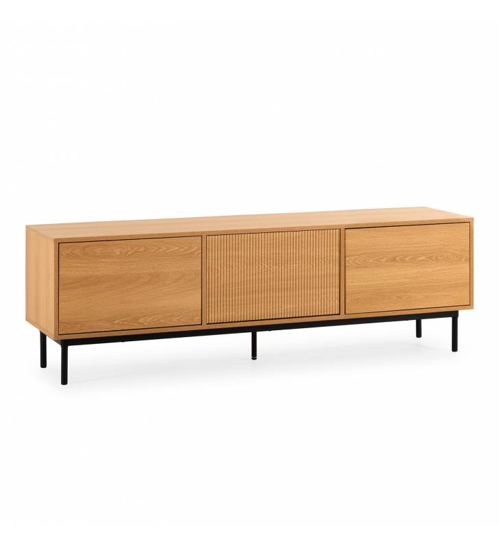 Mueble TV 160 cm Roble Eleanor Top Mueble