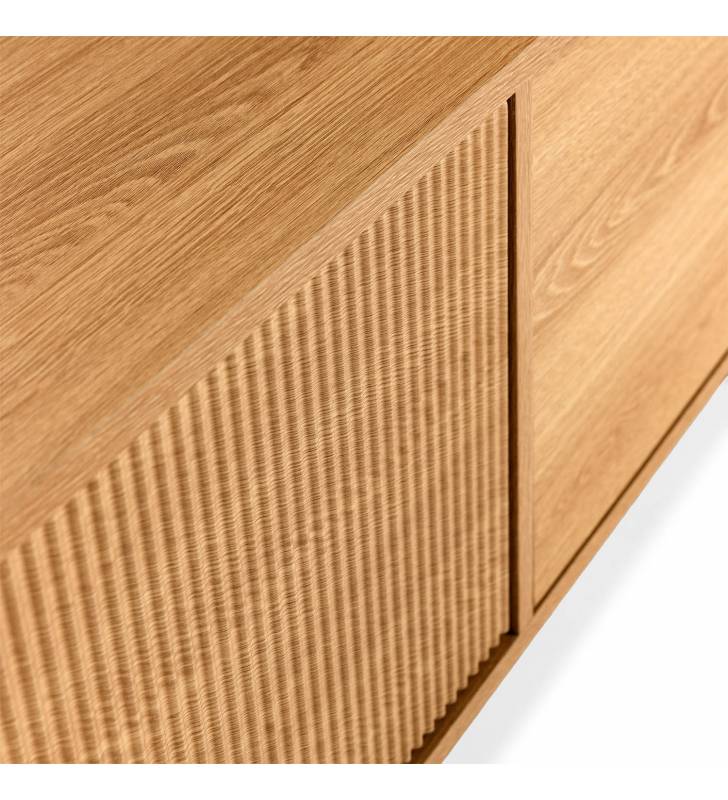 Mueble TV 160 cm Roble Eleanor Top Mueble Detalle
