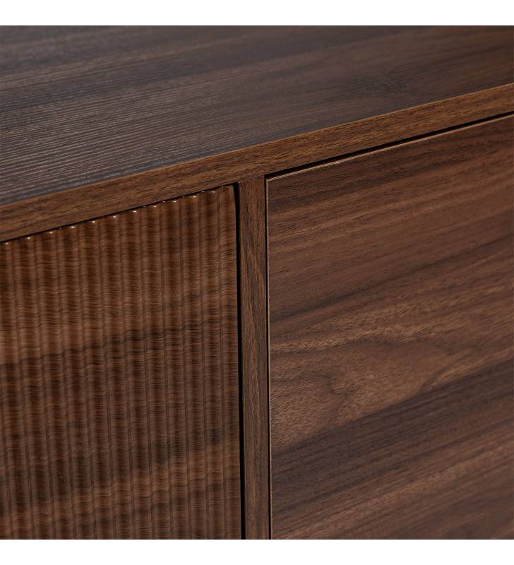 Mueble TV 160 cm Nogal Eleanor Top Mueble Detalle