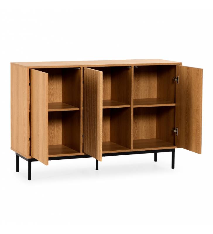 Aparador 120 cm Roble Eleanor Top Mueble 2