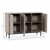 Aparador 120 cm Roble Eleanor Top Mueble Dimensiones