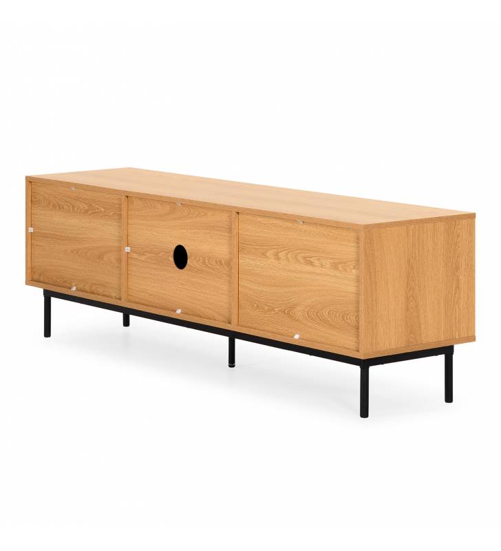 Mueble TV 160 cm Roble Eleanor Top Mueble 5