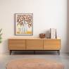 Mueble TV 160 cm Roble Eleanor Top Mueble Ambiente