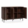 Aparador 120 cm Nogal Eleanor Top Mueble 2