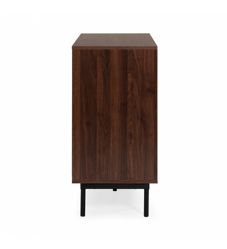 Aparador 120 cm Nogal Eleanor Top Mueble 5