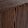 Aparador 120 cm Nogal Eleanor Top Mueble Detalle