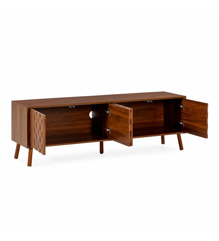 Mueble Tv 160 cm Nogal Elizabeth Top Mueble 2