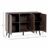 Aparador 120 cm Nogal Elizabeth Top Mueble Dimensiones