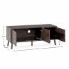 Mueble TV 130 cm Nogal Elizabeth Top Mueble Dimensiones