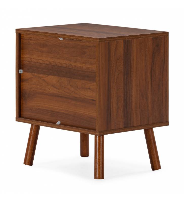Mesita de Noche Nogal 45 cm Elizabeth Top Mueble 5