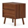 Mesita de Noche Nogal 45 cm Elizabeth Top Mueble 5