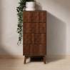 Sinfonier Nogal 4 Cajones Elizabeth Top Mueble Ambiente