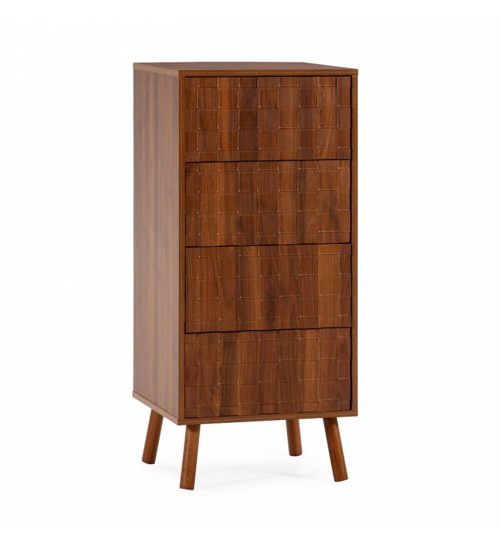 Sinfonier Nogal 4 Cajones Elizabeth Top Mueble