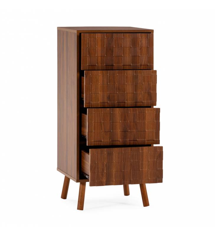Sinfonier Nogal 4 Cajones Elizabeth Top Mueble 2