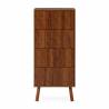 Sinfonier Nogal 4 Cajones Elizabeth Top Mueble 3