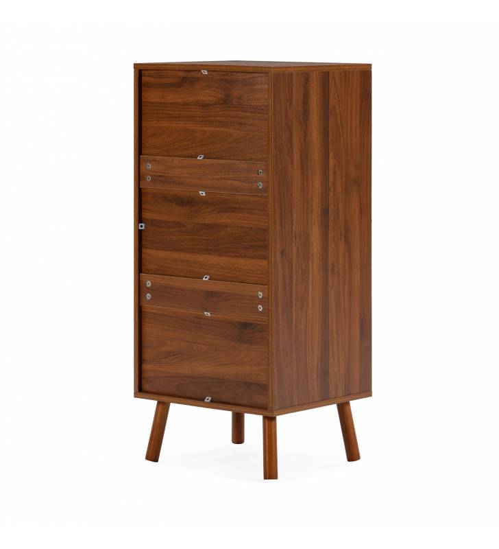Sinfonier Nogal 4 Cajones Elizabeth Top Mueble 5
