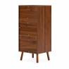 Sinfonier Nogal 4 Cajones Elizabeth Top Mueble 5