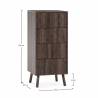 Sinfonier Nogal 4 Cajones Elizabeth Top Mueble Dimensiones